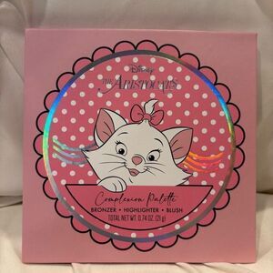 Disney Marie Aristocats 6 Shade Color Bronzer Blush Highlighter Palette NWT